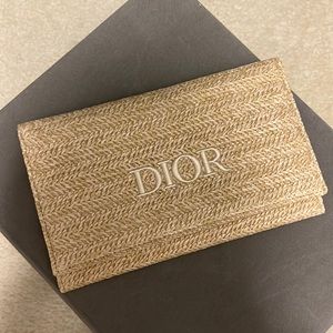 DIOR Raffia Clutch